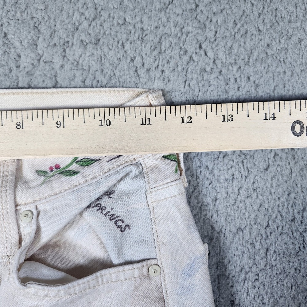 MOTHER High Waisted Rider Skimp Moto-Rabbit Jeans Size 24 Retail $278 - Picture 15 of 16